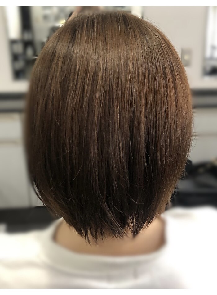 オーガニックカラー施術例